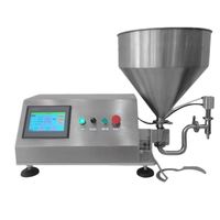 Distributeur rotatif semi-automatique de machine de remplissage de pâte de crème d'huile épaisse de piston de pompe à engrenages de rotor de lobe servo pour les liquides épais