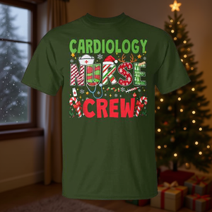 Camiseta navideña para enfermeras de cardiología, regalo navideño para enfermeras - Product Image 4