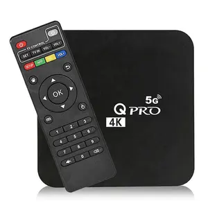 机顶盒电视盒制造商原装批发Mx Q pro 4k tvbox pro 5g wifi智能安卓电视盒Mx Q pro 4k 5g