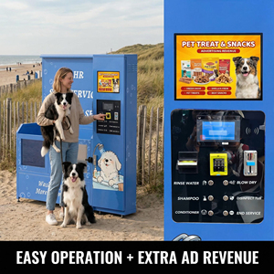 Kiosco de Lavado de Perros de Acero Inoxidable Comercial Personalizable OEM con Sistema de Pago NAYAX - Product Image 4