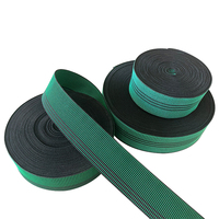 HuiTeng Sangle de canapé en polyester et caoutchouc écologique de haute qualité 5cm 50m/rouleau Accessoires de mobilier textile pour intérieur/extérieur