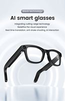 Gafas Inteligentes A2 M-E-T-A con Cámara de 8MP, Transferencia WIFI, Control por Gestos, ChatGPT, para Hombre y Mujer, Gafas Inteligentes con IA para Exteriores