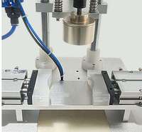 Machine de capsulage pneumatique haute efficacité à couple réglable pour bouteilles de boissons, d'huile et de produits chimiques – Scelleuse économique