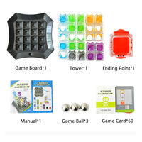 Kit de science éducative pour enfants tige labyrinthe évasion balle course cerveau pensée logique labyrinthe de marbre jeu jouet de construction