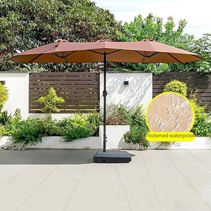 Jardín al aire libre Patio Comercial Paraguas romano Camping Resistente al viento y a prueba de lluvia Tejido grueso Sombrilla - Product Image 4