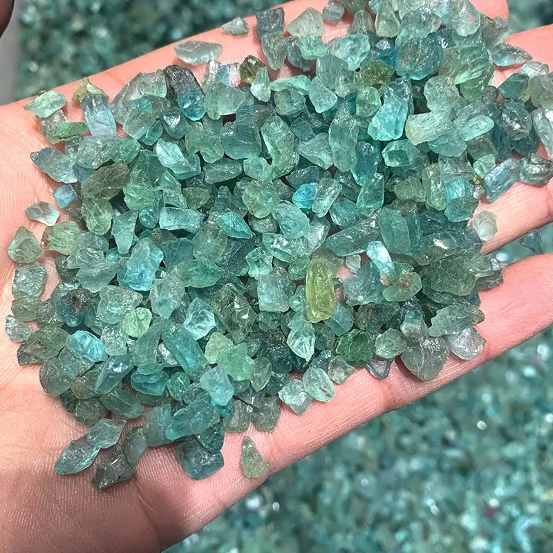 Оптовая продажа, КВАРЦЕВЫЙ грубый Синий Апатит, натуральные кристаллы, лечебный драгоценный камень для украшения дома