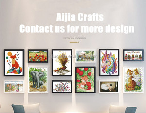 Tự làm 11CT 14ct Thủ công mỹ nghệ vải cảnh quan <span class=keywords><strong>Cross</strong></span> <span class=keywords><strong>Stitch</strong></span> mô hình cho treo tường, <span class=keywords><strong>Cross</strong></span> <span class=keywords><strong>Stitch</strong></span> thêu Kit vá - Product Image 6