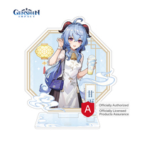 Sous licence officielle Genshin Impact Bureau Bureaux Décor Unisexe Acrylique Animation Affichage Genshin Impact Acrylique Figure Stand