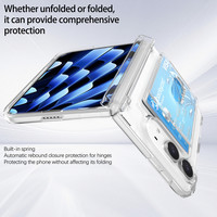 Étui pour Apple iPhone Duo 5G pour iPhone DUO 18NEW 18 Fold avec verre, étui portefeuille en plastique rigide de luxe, porte-cartes, coque de protection