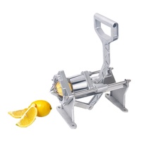 Équipement de coupe-frites multifonctionnel commercial/découpeuse manuelle de croustilles/outil de coupe de bande de navet de légumes