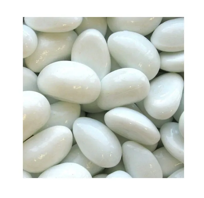 Best sell Pebble Stone Light Grey Tumbled Small Size High Quality Raw Natural Rock from Vietnam Supplier