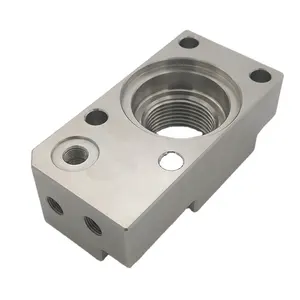 Custom 304 306 316 Milling Turning Stainless Steel Billet Intake Manifold n54 Cnc Machining Parts