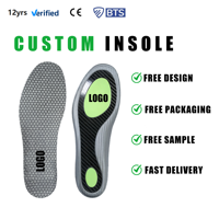 Semelles orthopédiques en PU pour le sport avec fonctionnalités anti-humidité, écologiques et antidérapantes, rembourrage en gel à haute élasticité pour un confort optimal