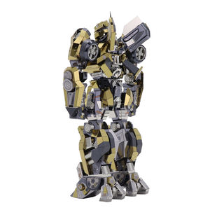 Rompecabezas de Metal de transformación en 3D para niños, modelo <span class=keywords><strong>Bumblebe</strong></span>, juguete educativo, hecho a mano, Manual, regalo, Juguetes - Product Image 5