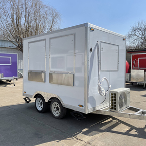 Camión asador <span class=keywords><strong>con</strong></span> máquina Shawarma Equipo de restaurante Street Mobile Hot Dog Cart Bbq Trailer Coffee <span class=keywords><strong>Bar</strong></span> - Product Image 3