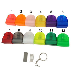 Sellos de Llavero Preentintados KT1028 al por Mayor, Sellos de <span class=keywords><strong>Tela</strong></span> Autoentintables, Sellos Personalizados con Nombre <span class=keywords><strong>para</strong></span> Maestros, Estuche <span class=keywords><strong>para</strong></span> Sellos Flash - Product Image 4