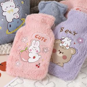 Cute Girls Plush Shoulder Hand Warmer Instant Hot Pack Warm Belly Winter Water Heating Pad-<span class=keywords><strong>Bolsa</strong></span> <span class=keywords><strong>de</strong></span> botella <span class=keywords><strong>de</strong></span> <span class=keywords><strong>agua</strong></span> caliente - Product Image 3