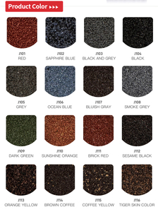 Tuile de <span class=keywords><strong>toiture</strong></span> métallique moderne <span class=keywords><strong>en</strong></span> pierre colorée, résistante à la corrosion et à la chaleur - <span class=keywords><strong>Toiture</strong></span> durable et imperméable pour appartements et parcs - Product Image 4