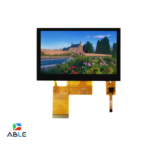 Pantalla LCD de 4,3 pulgadas, interfaz RGB de 24 bits, compatible con resolución de 480*272, brillo de 600, pantalla de control industrial - Product Image 1