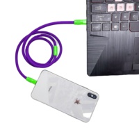 2025 nouveauté bricolage Chubby Silicone liquide 240W USB C à C câble de charge de téléphone rapide pour iphone 15 Pro Max iphone 16 Pro Max