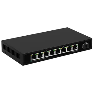 8 Port 2.5G Ethernet Switch 2.5GBASE-T Network Switcher RJ45 Plug and Play Networking Hub Internet Splitter