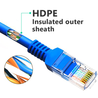 1 lot = 100 pièces de connecteurs modulaires RJ45 blindés pour câbles Ethernet FTP/STP à conducteurs rigides ou torsadés Cat5, en PC + cuivre pur, conformes à la norme 94V-0