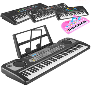 Tốt Nhất Bán Trẻ Em Của Điện Tử Đàn <span class=keywords><strong>Piano</strong></span> Với <span class=keywords><strong>Microphone</strong></span> Đa Chức Năng 61-Key Đàn <span class=keywords><strong>Piano</strong></span> Điện Đàn <span class=keywords><strong>Piano</strong></span> Nhạc Cụ Đồ Chơi - Product Image 1