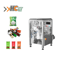 Machine d'emballage verticale automatique multifonction ZL180W avec PLC pour sachets et sacs de granulés et de poudres alimentaires
