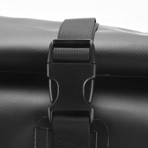 Bolsa de Bicicleta Impermeable SAHOO, Bolsa de Alforja Individual de 10L, Enrollable, de PVC, para Portaequipajes Trasero, Desmontable, con Correa de Hombro Estable, para Ciclismo al Aire Libre - Product Image 5