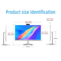 Ordinateur tout-en-un monobloc personnalisé avec écran LCD 1920x1080, 8 Go de RAM, SSD+HDD, processeur Intel Core I3/i5/i7, Windows 10