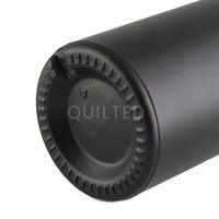 Bouteilles en verre noires personnalisées de haute qualité pour vinaigre, sirop, vodka, liqueur, huile d'olive, avec couvercles