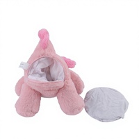 Peluche Axolotl Rose en Gros, Jouet Doux en Coton PP Brodé, Personnalisable OEM ODM