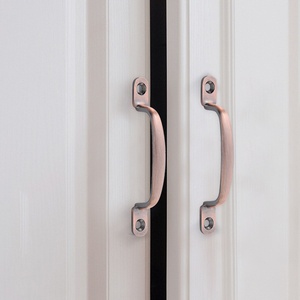 Meuble moderne en alliage de zinc Poignée en forme de U Bouton de commode Tirette pour cuisine Salle de bain Armoires d'extérieur sans perçage - Product Image 2