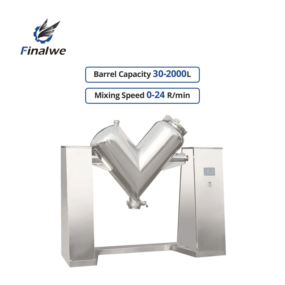 Finalwe, китайский порошковый смеситель, цена, машина для смешивания муки для хлеба, небольшой барабанный смеситель/нержавеющая сталь