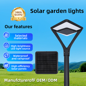 New Design Premium Quality Aluminum Home Garden Courtyard Lighting Solar LED Street Light Outdoor Waterproof IP65 GT-TYD3015 Gar - Product Image 4