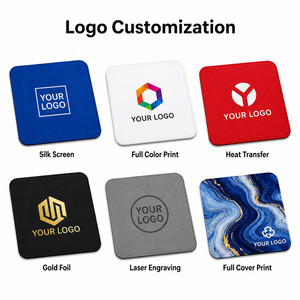 Custom Logo Mouse Pad Non-Slip Rubber Base Stitched Edge Gaming Mousepad for Office Business Promotional <b>Gift</b> Office Supplies - Product Image 2
