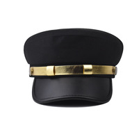 Béret Femme Automne Hiver, Petit Chapeau Octogonal en Métal Côté Court, Style Rétro Britannique, Casquette de Peintre