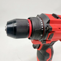 Taladro de impacto inalámbrico sin escobillas de 13 mm de alto torque, con 3 funciones y batería de litio, ¡el más vendido!