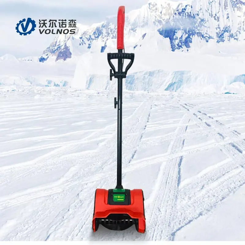 Schnee kehrmaschine Werfer Batterie elektrische Spaziergang hinter Schnee bewegungs gebläse