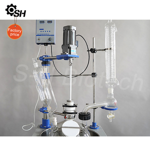 Bình Phản Ứng Thủy Tinh Một Lớp 50L Lò Phản Ứng Khuấy Liên Tục - Product Image 2