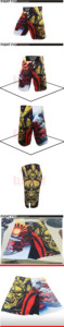 Shorts de MMA Sublimados Personalizados Unisex 2025, Último Diseño de Shorts de Boxeo con Logotipo Personalizado y Elásticos - Product Image 6