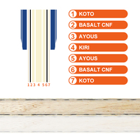 Fabricant de lame de ping-pong Loki Rxton 9Pro Lame de tennis de table professionnelle en fibre CNF basalte Oem 7 plis
