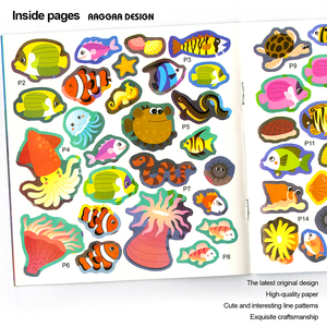 Juguetes Infantiles Personalizados Más Vendidos, Incluyen Pegatinas y Libros para Colorear, Encuadernación Perfecta, Tapa Blanda, Impresión Offset - Product Image 1