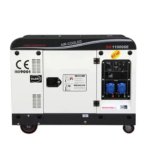 Gruppo elettrogeno Diesel trifase 5 Kw 5 Kva 5000 watt generatore di energia elettrica silenzioso economico di fabbrica con un buon prezzo