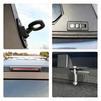 Accessoires de voiture tout-terrain 4x4 imperméables OEM, capote rigide pour pick-up, pour Ford 150/Dodge Ram/Tacoma/Hilux, benne courte