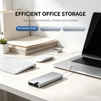 Disque dur externe portable coloré en gros pour usine, SSD USB 3.0 Type C 500 Go 1 To 2 To 4 To pour smartphones et ordinateurs portables