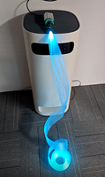 Source de lumière professionnelle 6W pour la fabrication avec filet lumineux de pêche personnalisé de 8 m, étanche, pour Noël en extérieur