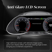 Upgrade LCD Cluster untuk Audi Q5 2012-2018 Speedometer Panel Instrumen Virtual Layar LCD Instrumen Digital Pengukur Kecepatan