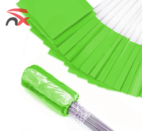 Drapeau de marquage 4*5 pouces, petit drapeau de jardin personnalisé, logo sur mesure, PVC, vert, drapeau de sécurité pour pelouse