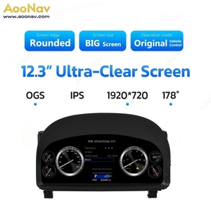 แผงหน้าปัดดิจิตัล LCD สำหรับรถยนต์ขนาด12.3นิ้ว2008-2014ซีรีส์20นิ้วแผงหน้าปัดเครื่องเล่นลินุกซ์ - Product Image 3